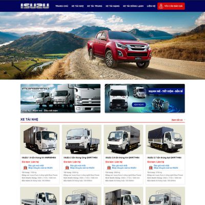 Theme wordpress Isuzu