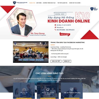 Theme wordpress bán khóa học