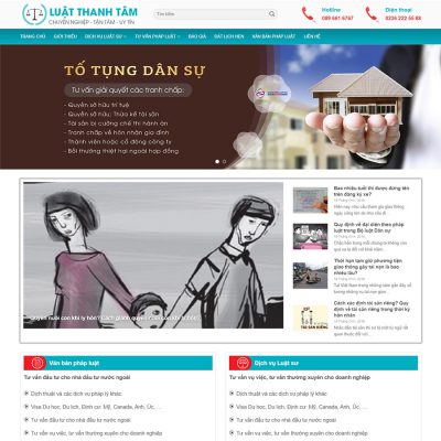 Theme wordpress công ty luật