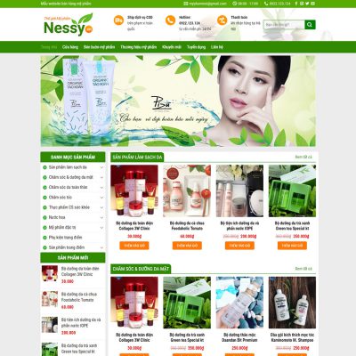 theme wordpress mỹ phẩm 02